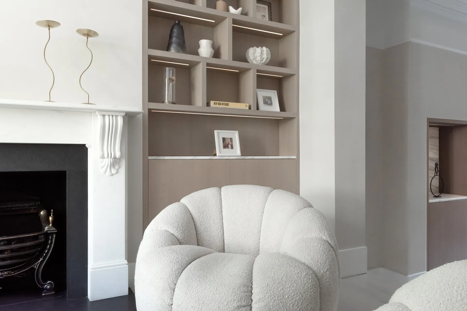 Fitted timber cabinetry in Nura’s Westover Road joinery project