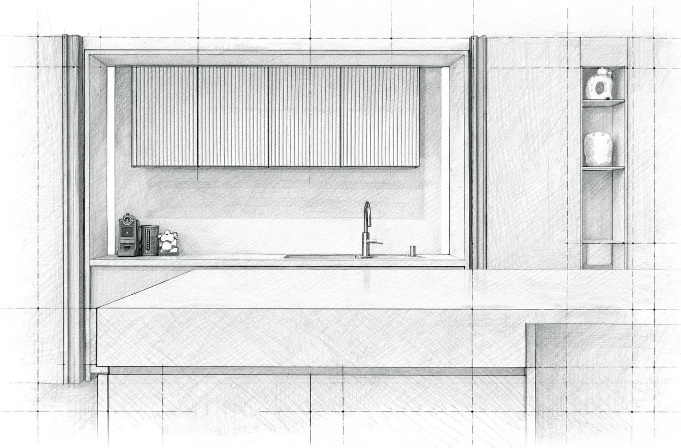 Harbour: bespoke interior, materials and joinery , catalogue page 51, image 1