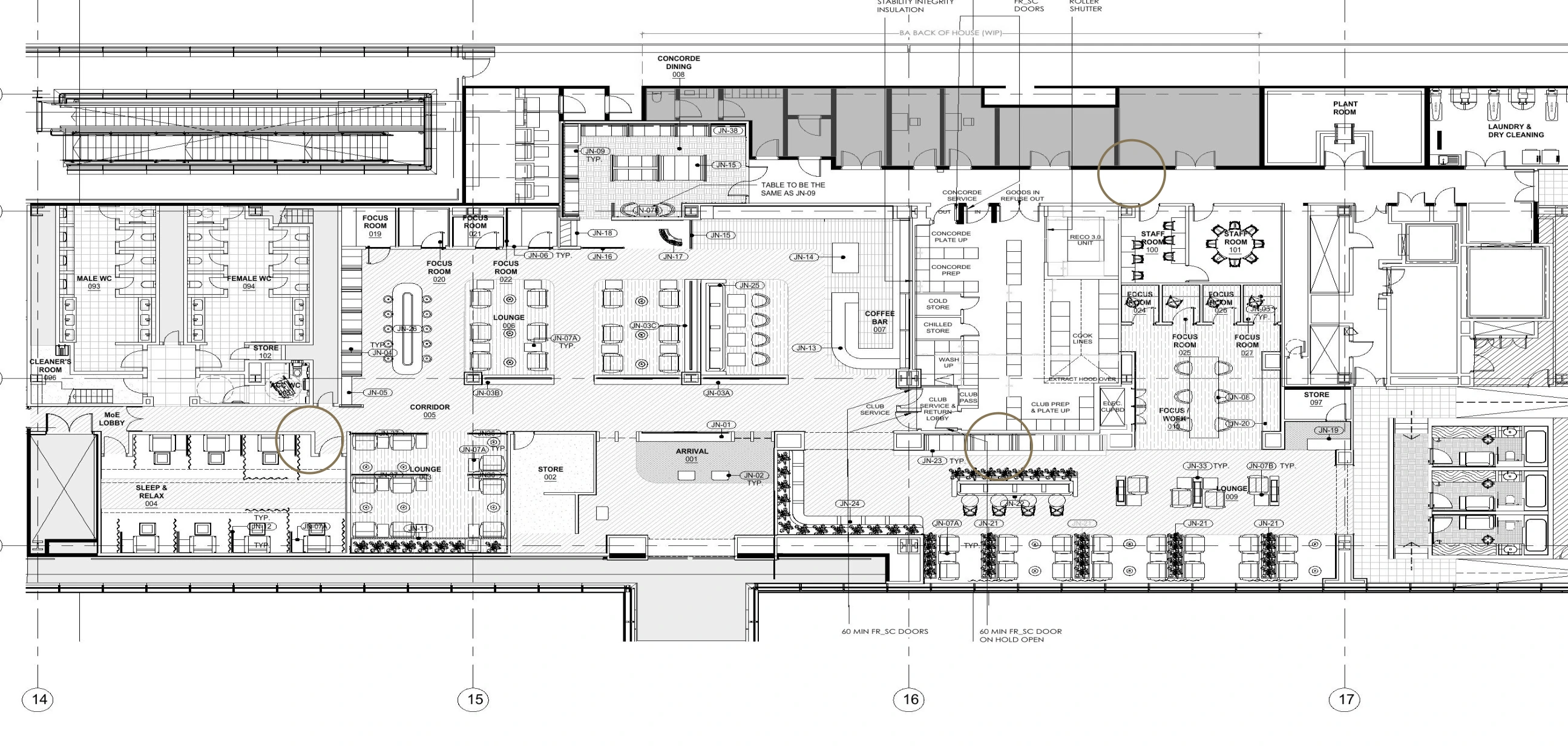 Commercial Hospitality: architectural plan and spatial coordination , catalogue page 84, image 1
