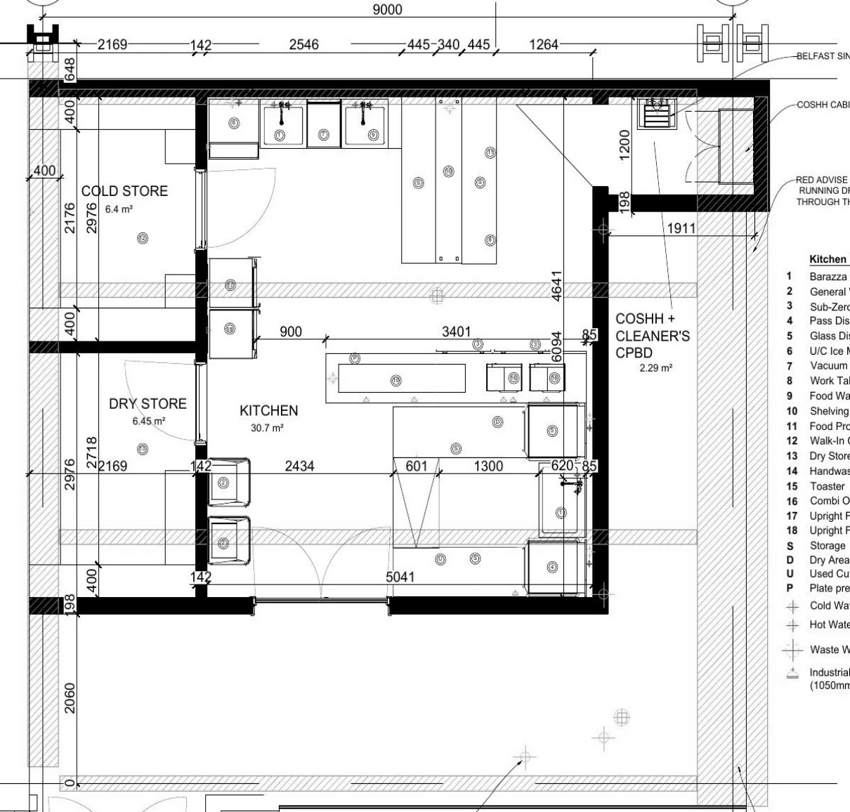 Commercial Hospitality: architectural plan and spatial coordination , catalogue page 85, image 1