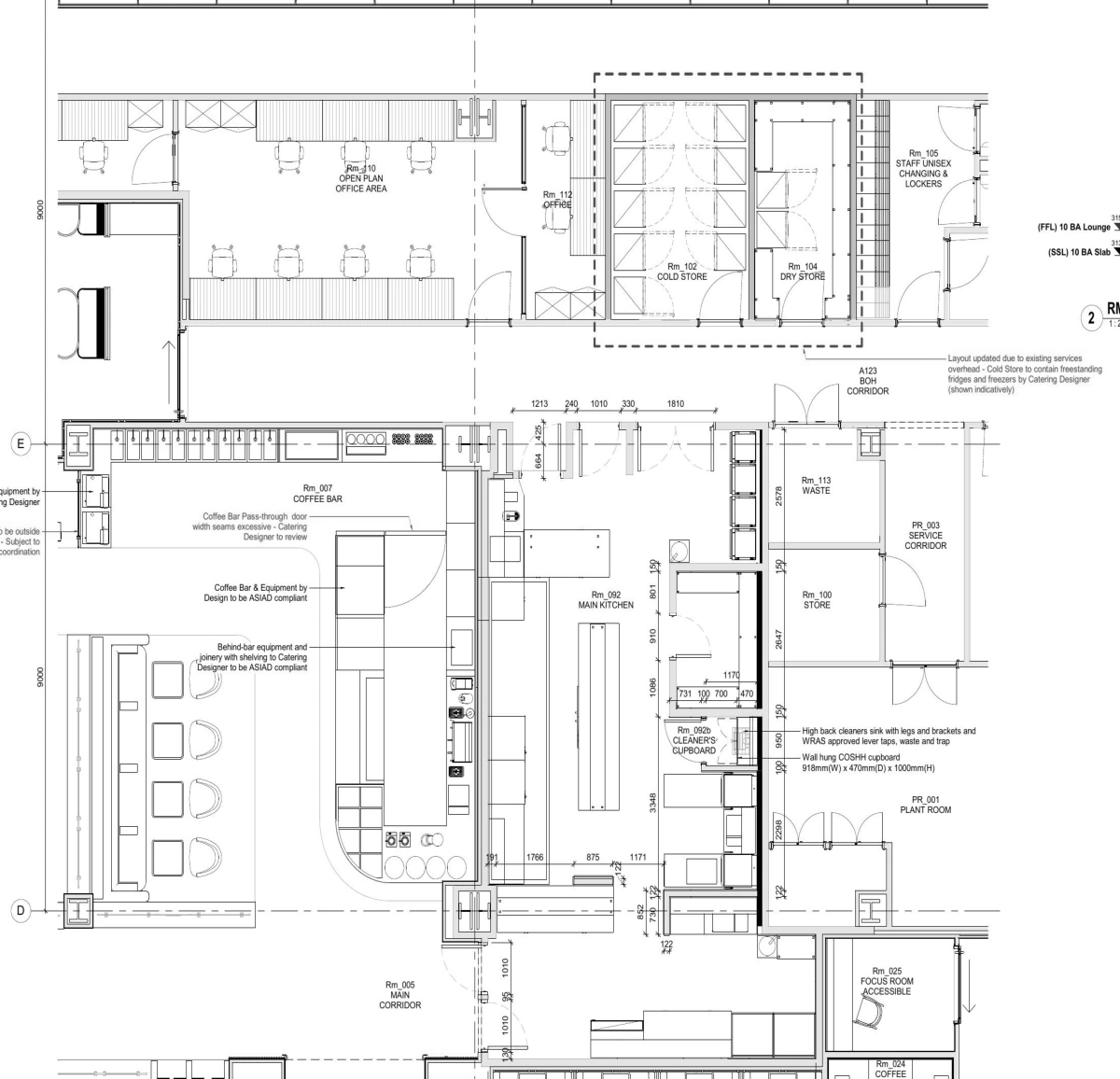 Commercial Hospitality: architectural plan and spatial coordination , catalogue page 85, image 2